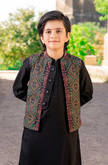 3 Pcs Kurta Shalwar Waist Coat