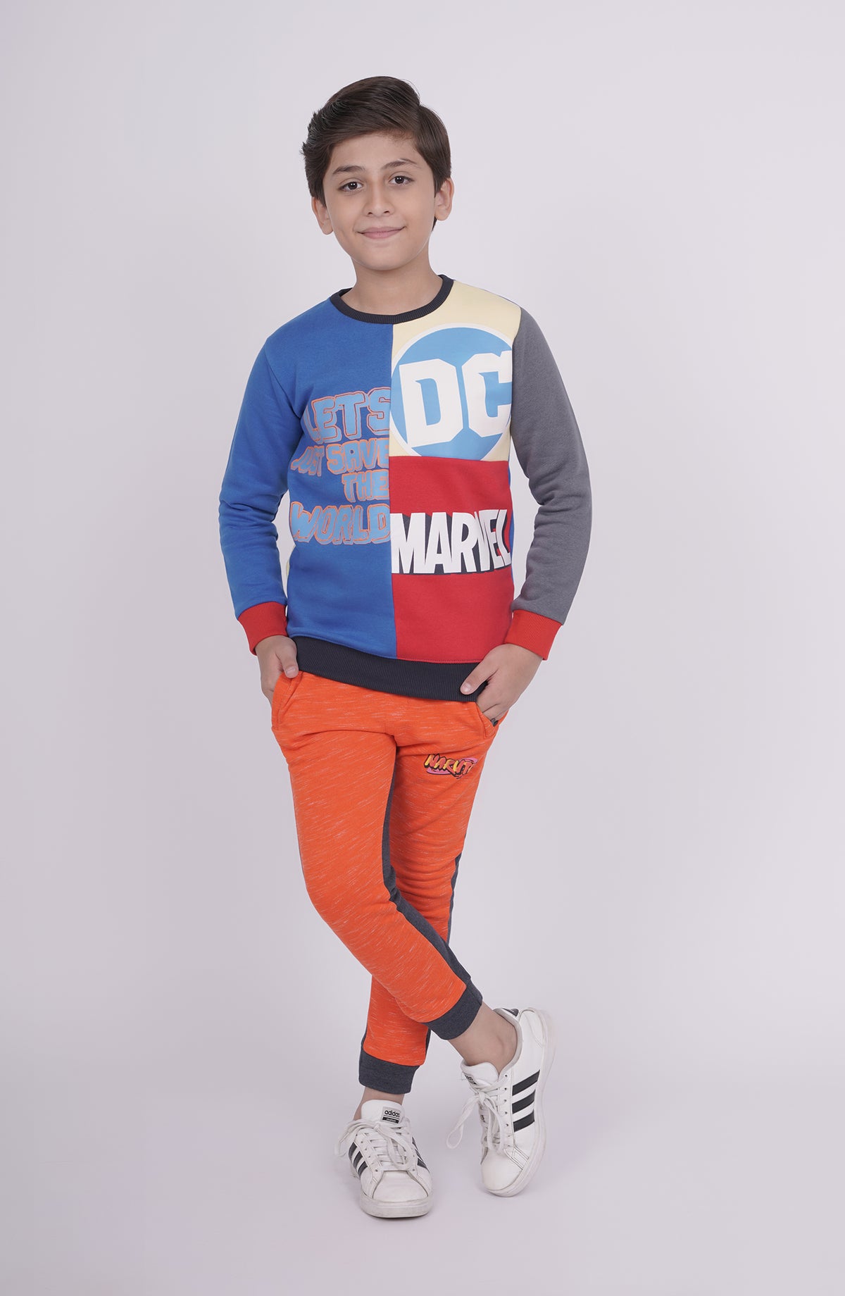 Boys Super Hero Sweatshirt