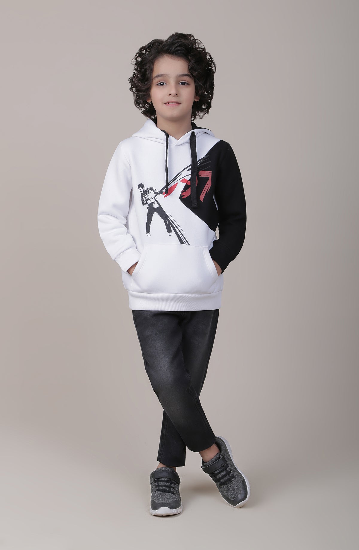 Color Block Hoodie