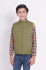 Boys Quilted Gilet