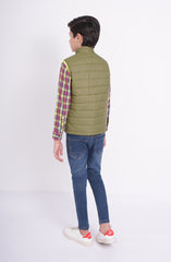 Boys Quilted Gilet