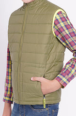 Boys Quilted Gilet