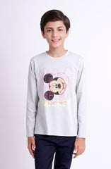 Neon Mickey F-S Shirt