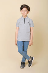 97 Pique Polo-Grey