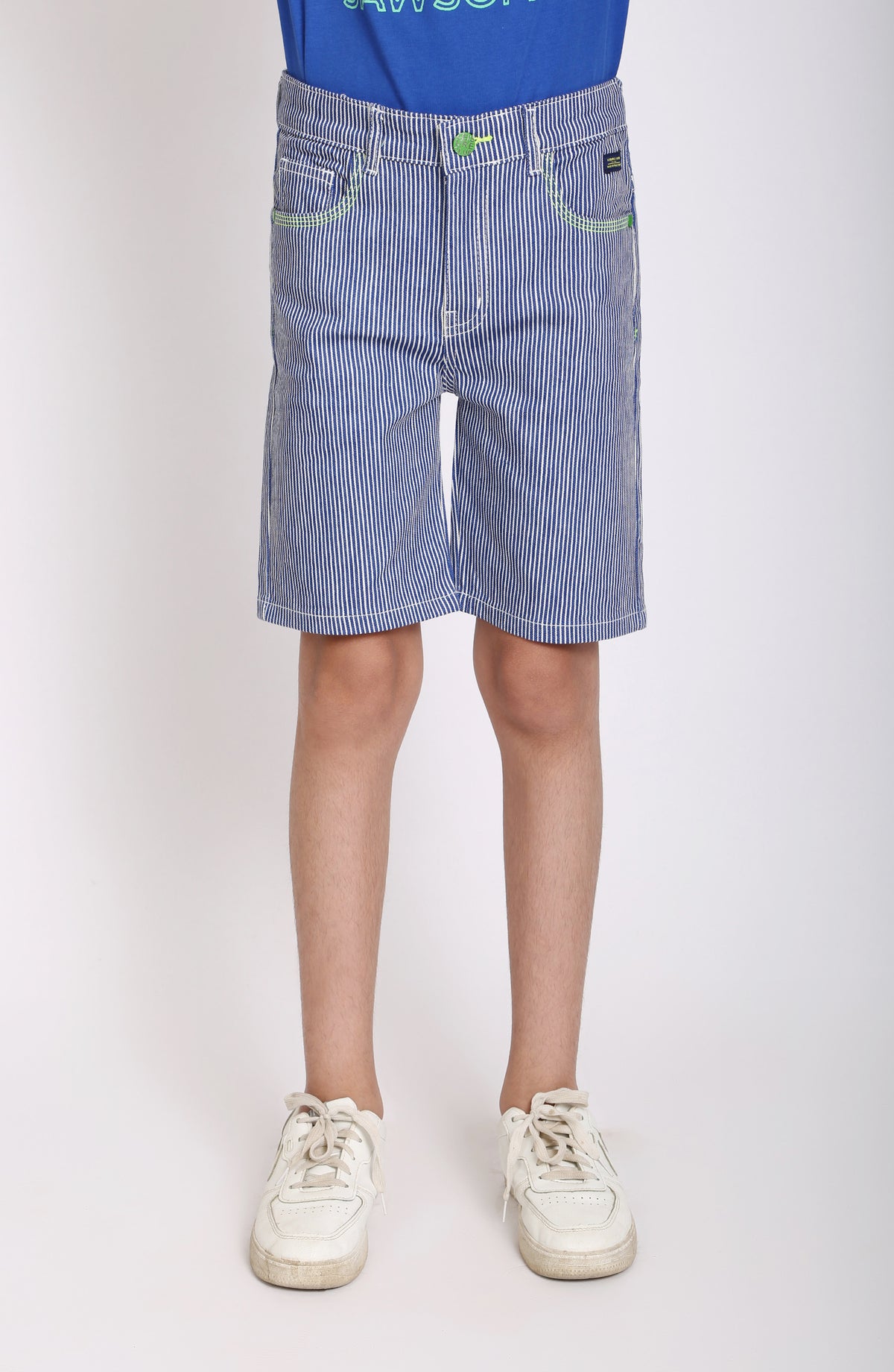 Yarn Dyed Striper Shorts