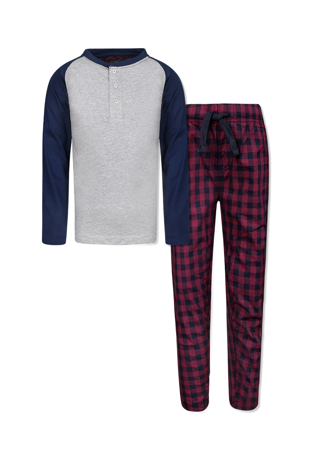 Checkered Night Suit