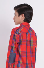 Boys Yarn Dyed Flannel Shirt