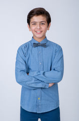 Polka Dot Bow Shirt