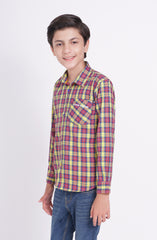 Multi Colar Full Sleeve Shirt