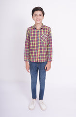 Multi Colar Full Sleeve Shirt