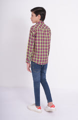 Multi Colar Full Sleeve Shirt