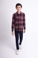 Double Pocket Yarndyed Shirt