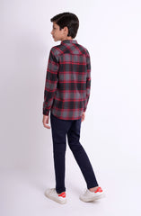 Double Pocket Yarndyed Shirt