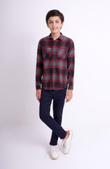 Double Pocket Yarndyed Shirt