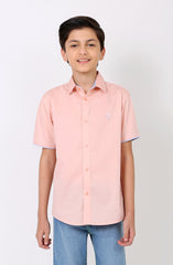 Half Sleeve Emb Shirt