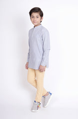 Boys Half Placket Shirt