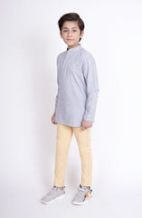 Boys Half Placket Shirt