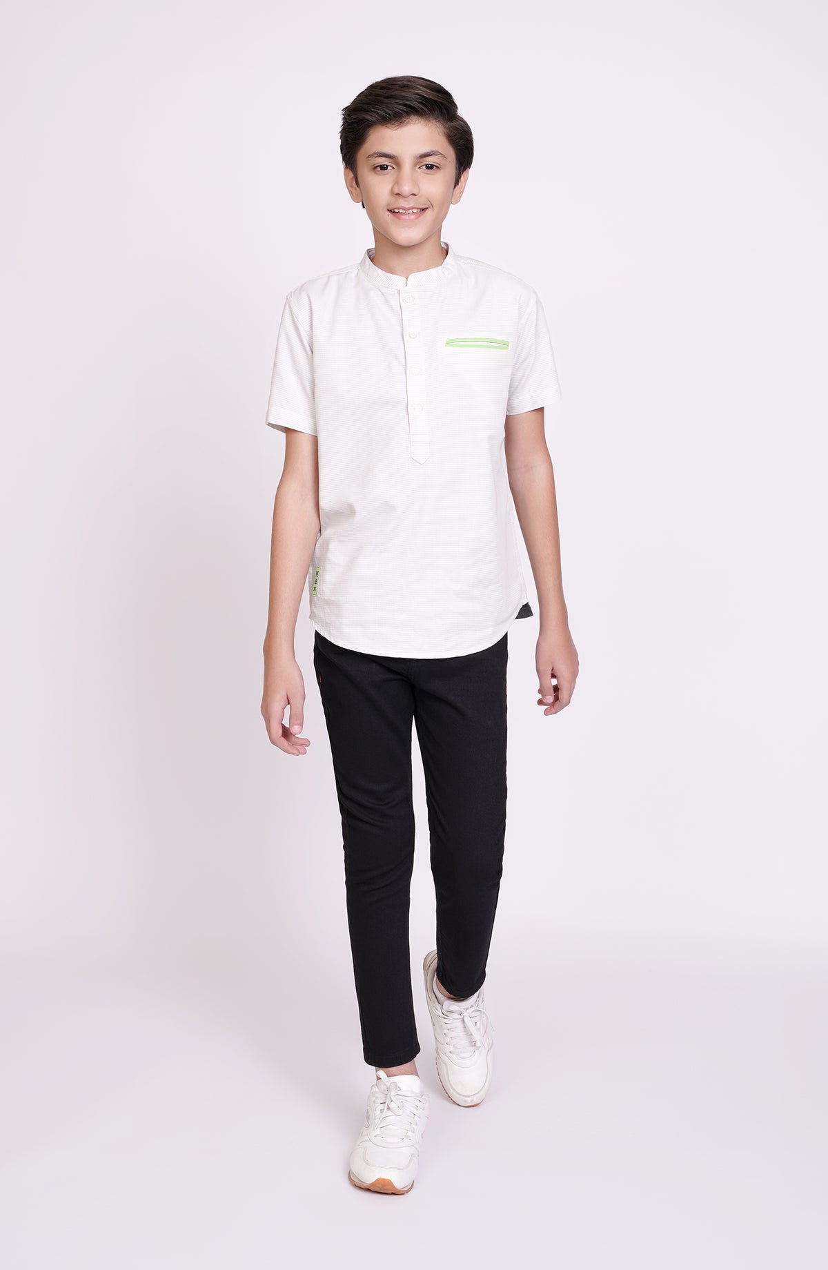 Yarndyed Half Placket Shirt