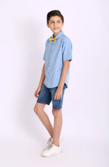 Jacquard Bow Shirt