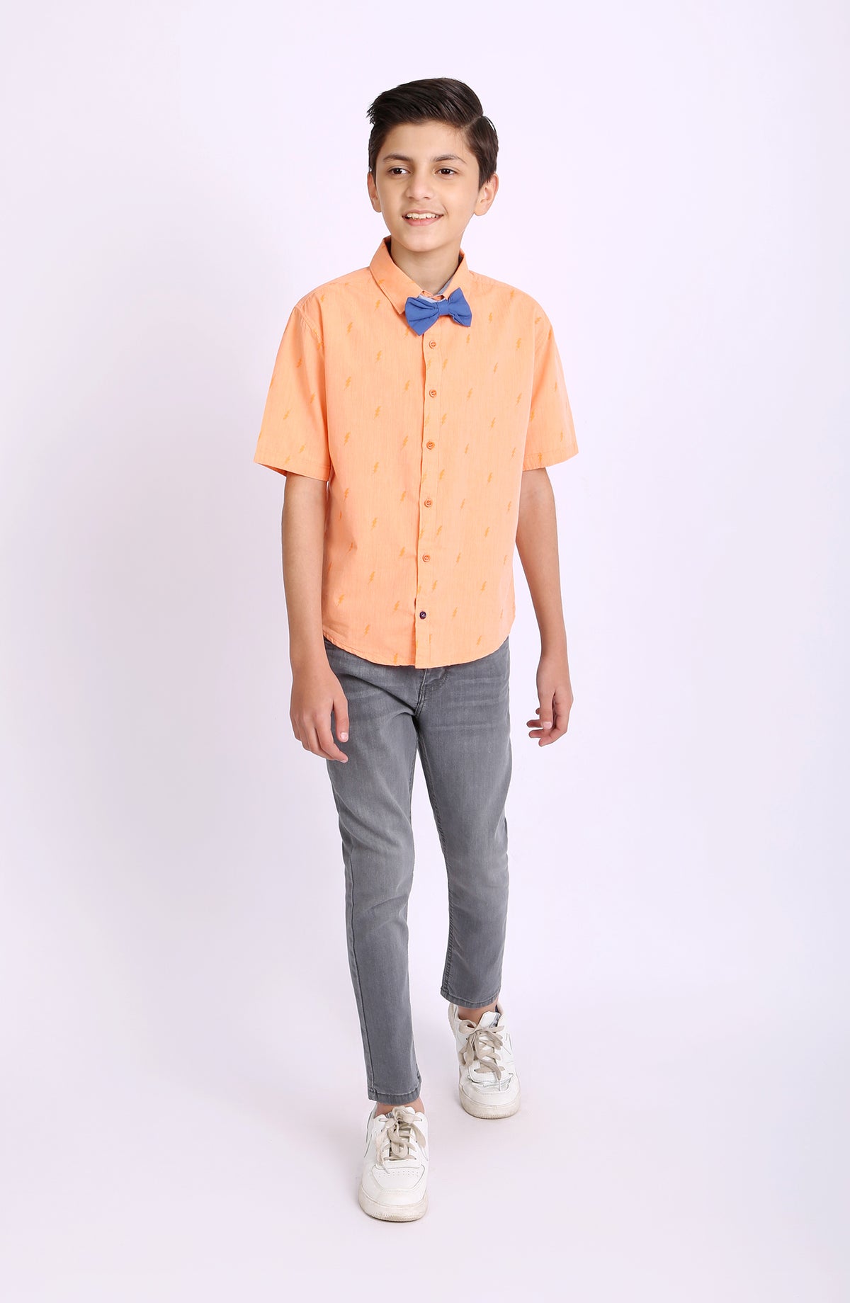 Jacquard Bow Shirt