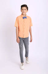 Jacquard Bow Shirt