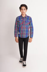Double Pocket Check Shirt