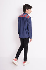Double Pocket Denim Shirt