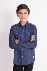 Double Pocket Denim Shirt