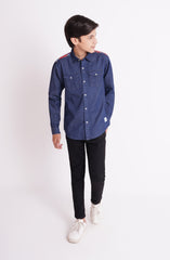 Double Pocket Denim Shirt