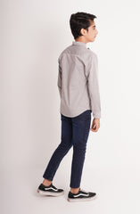 Printed Bow Shirt