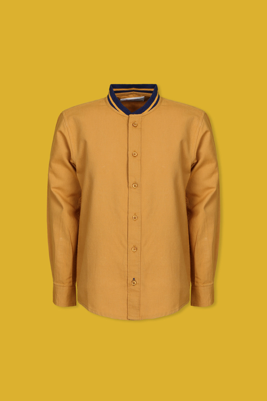 Knit Ban Color Shirt