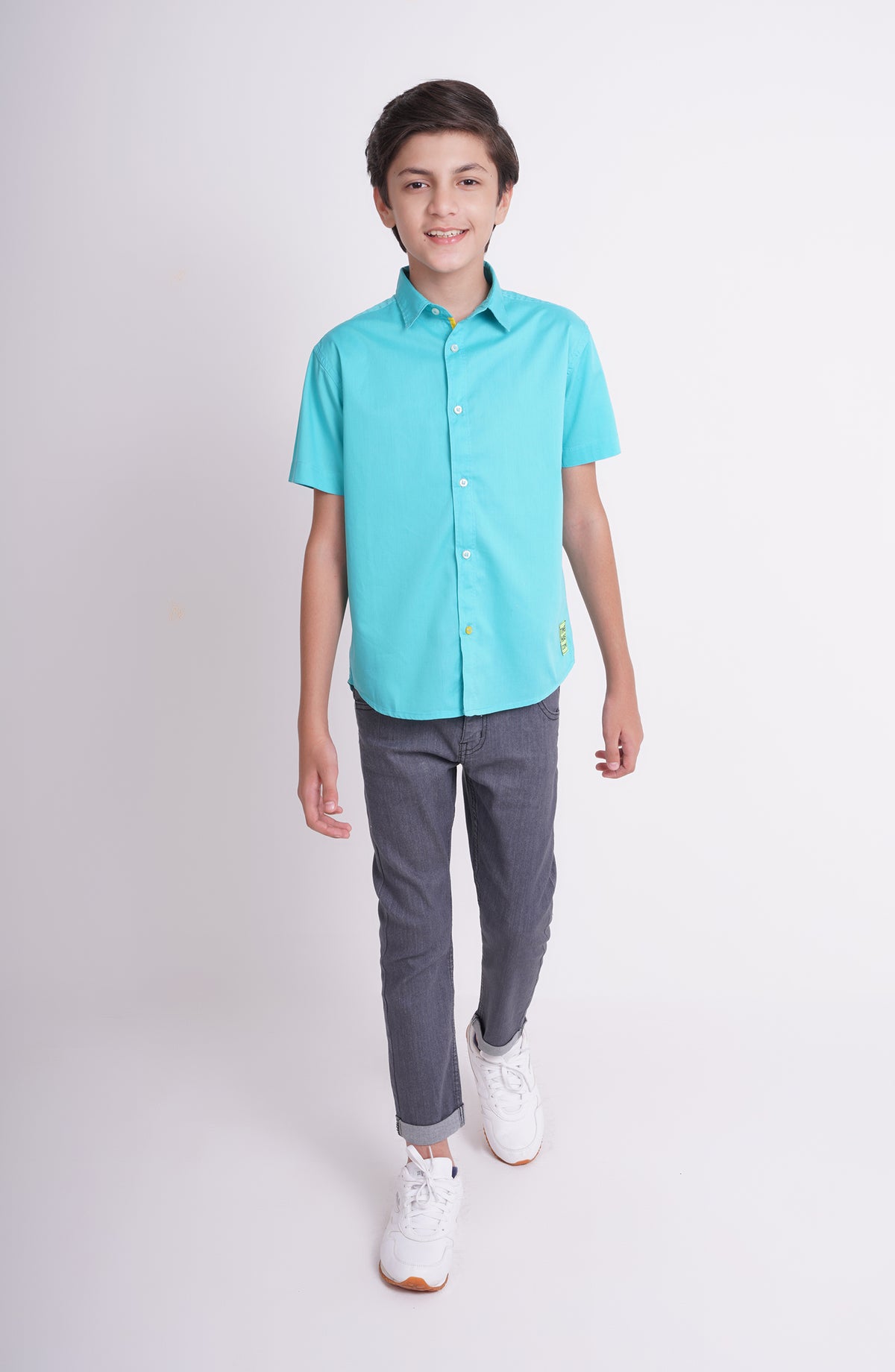 Boys Short Sleeve Shirt