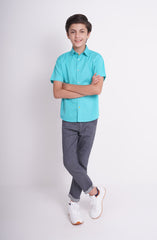 Boys Short Sleeve Shirt