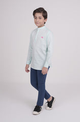 Boys Half Placket Shirt
