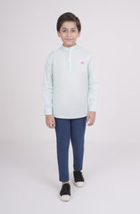 Boys Half Placket Shirt
