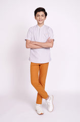 Yarndyed Half Placket Shirt