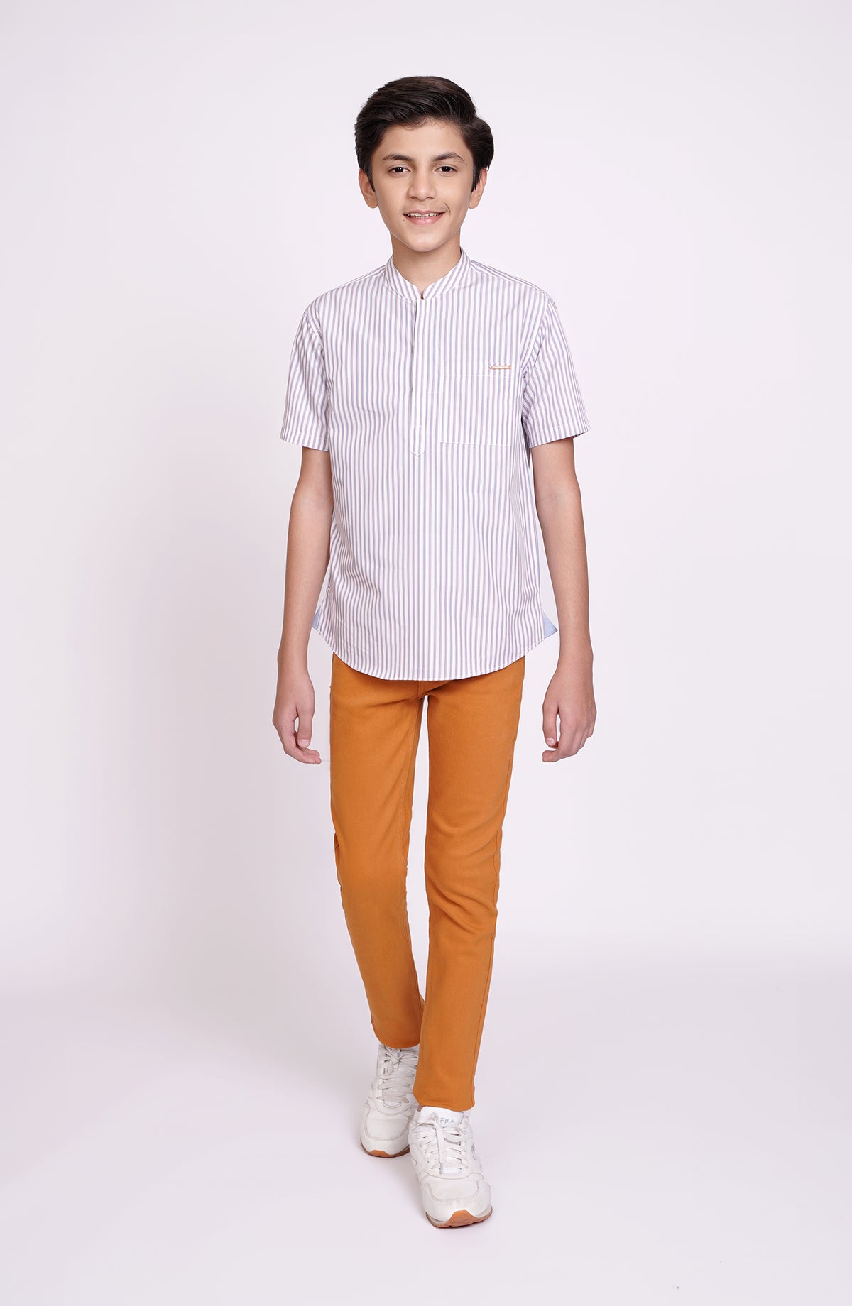 Yarndyed Half Placket Shirt