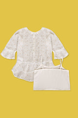 Printed Chiffon Top