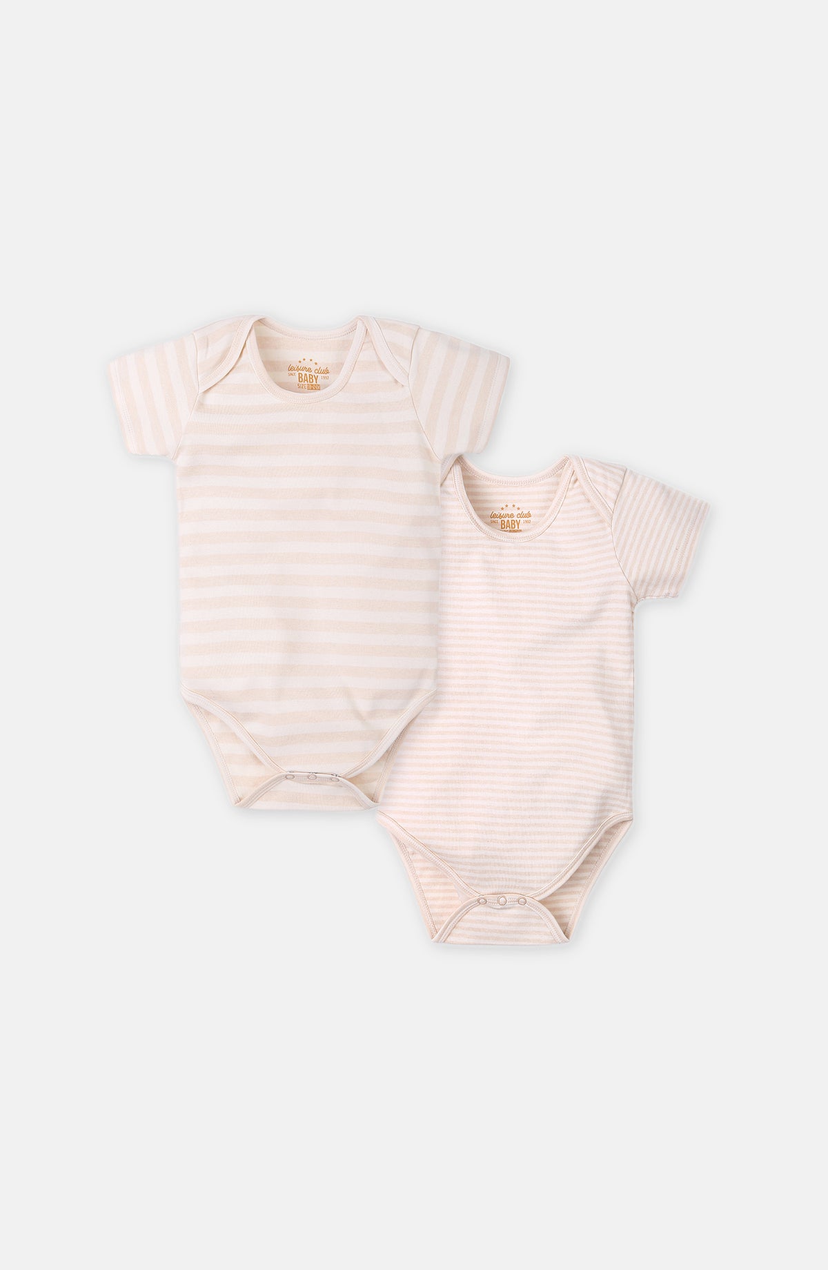 Yarn Dyed Bodysuit 2 Pack