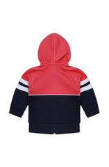Color Block Zipper