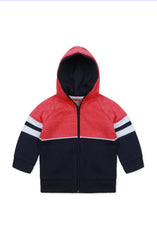Color Block Zipper