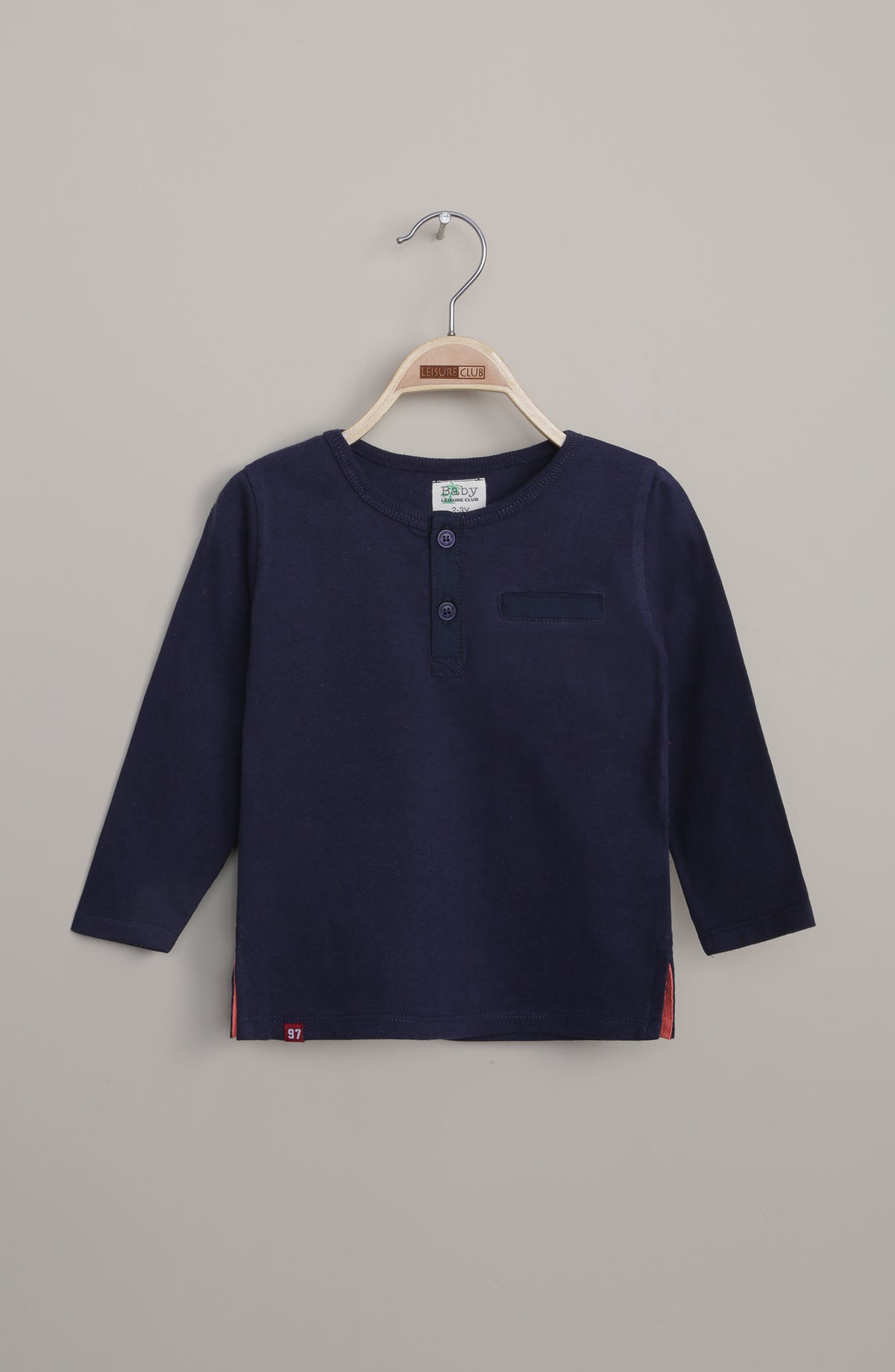 Heavy Jersey F/S Henley