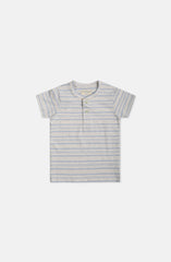 Jacquard Knit Henley