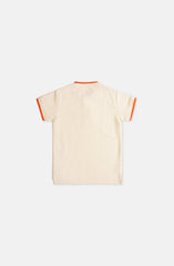Flourescent Henley Tee