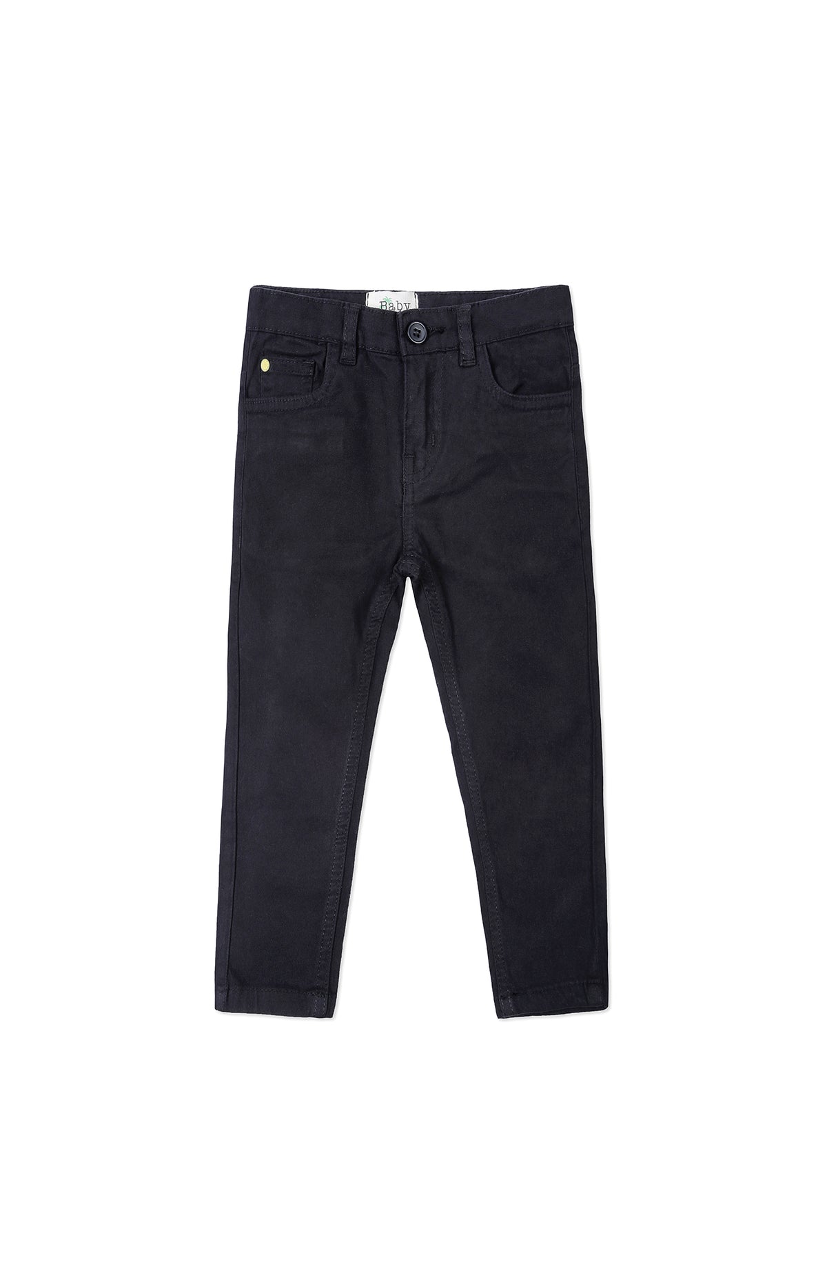 Slim Fit Trouser-Black