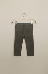 Cross Pocket Twill Chino - Olive