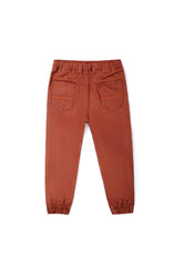 Slim Fit Trouser-Brown