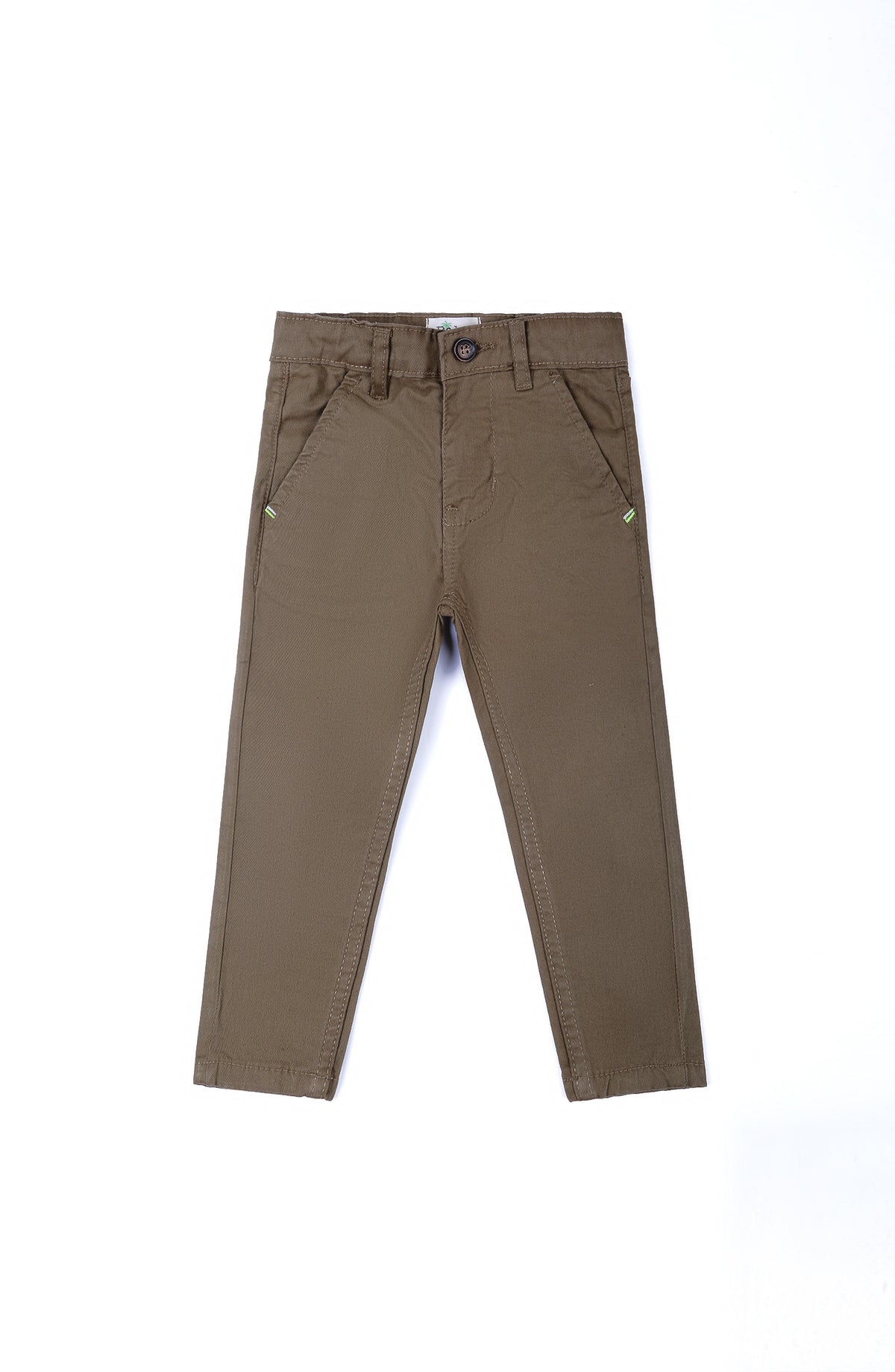 Slim Fit Trouser-Olive