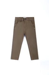 Slim Fit Trouser-Olive