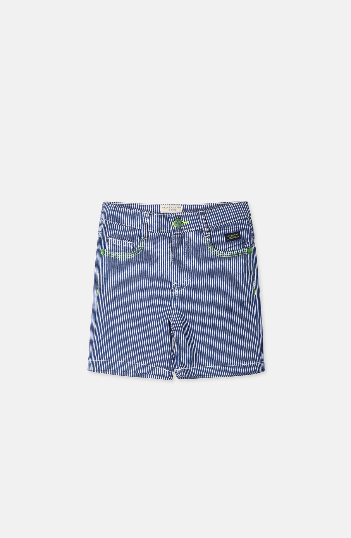 Yarn Dyed Striper Shorts